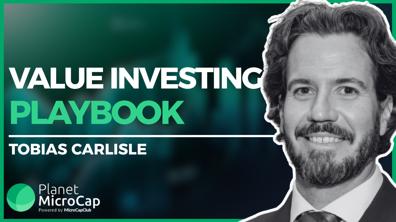 Value Investing Playbook with Tobias Carlisle