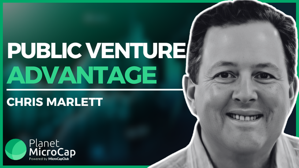 Public Venture Advantage with Chris Marlett, Co-Founder & CEO of MDB Capital Holdings